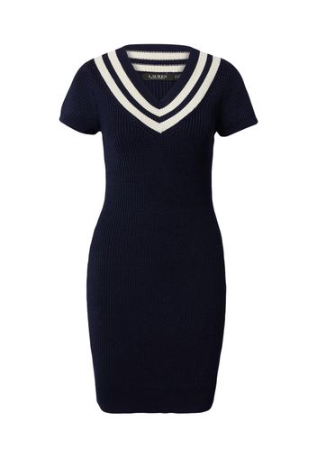 Lauren Ralph Lauren Abito in maglia 'JAREYDA'  crema / navy