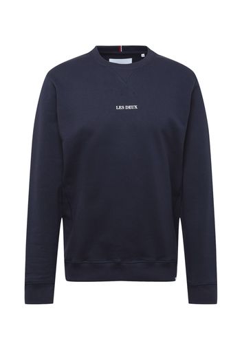 Les Deux Felpa 'Lens'  bianco / navy