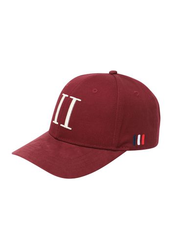 Les Deux Cappello da baseball  rosso scuro / bianco