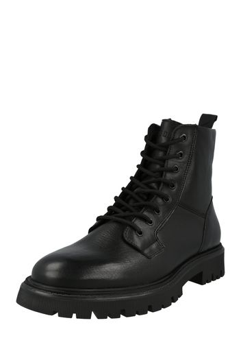 Les Deux Boots stringati 'TATUM'  nero