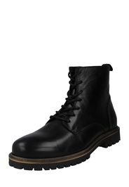 Les Deux Boots stringati 'TROY COMBAT'  nero