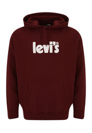 Levi's® Big & Tall Felpa  bordeaux / bianco