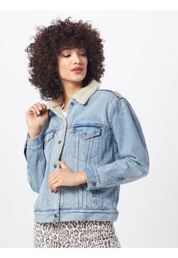 LEVI'S Giacca di mezza stagione 'Ex-Bf Sherpa Trucker'  blu denim