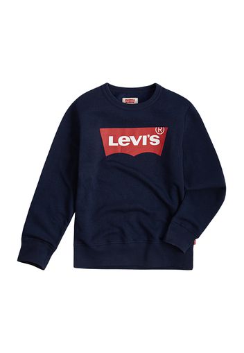 LEVI'S Felpa 'Batwing Crewneck'  bianco / blu / rosso