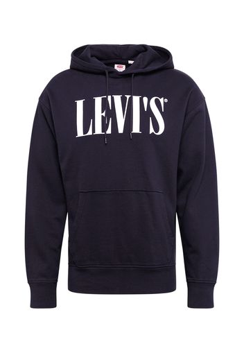 LEVI'S Felpa 'OVERSIZED GRAPHIC'  bianco / nero