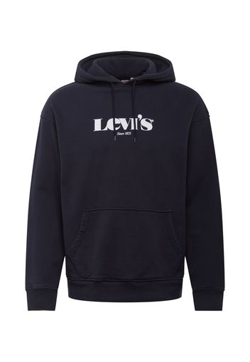 LEVI'S Felpa  nero / bianco