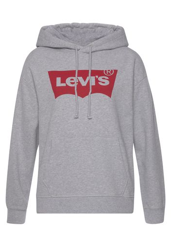 LEVI'S Felpa  grigio / rosso carminio