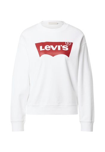 LEVI'S Felpa  bianco / rosso