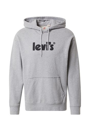 LEVI'S Felpa  grigio sfumato / nero