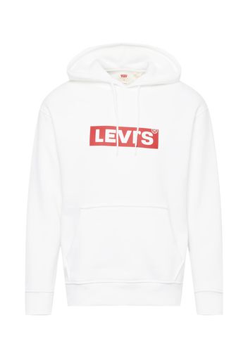 LEVI'S Felpa  bianco / rosso