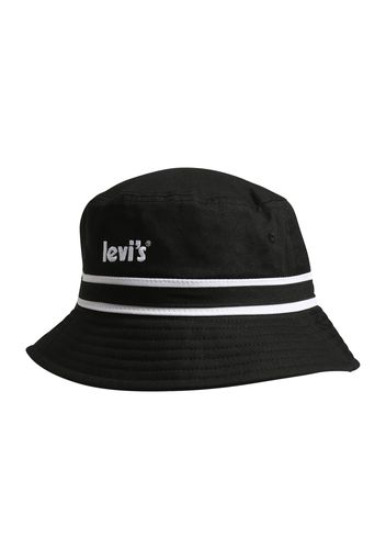 LEVI'S Cappello  nero / bianco