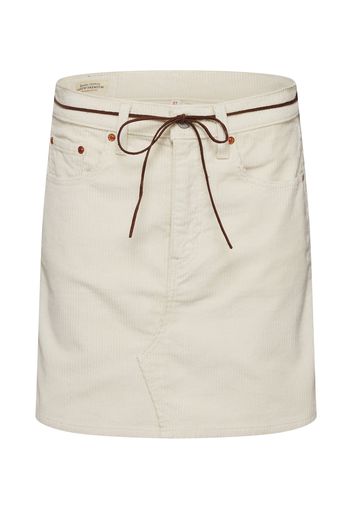 LEVI'S Gonna 'HR DECON ICONIC SKIRT'  bianco