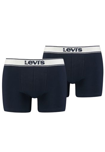 LEVI'S Boxer  navy / bianco