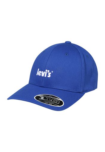 LEVI'S Cappello da baseball  blu reale / bianco