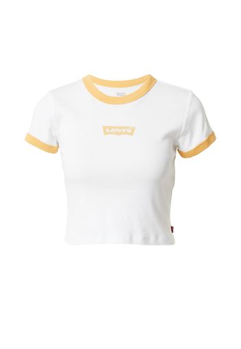 LEVI'S Maglietta  giallo / bianco