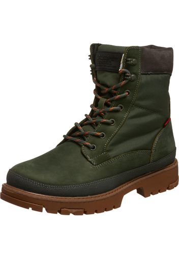 LEVI'S Boots stringati 'Torsten'  antracite / verde scuro