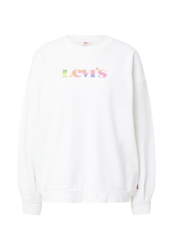 LEVI'S Felpa  blu fumo / verde chiaro / rosa / bianco