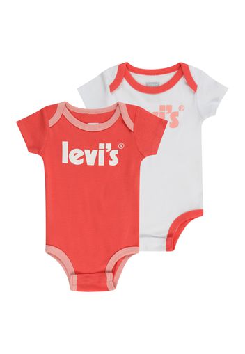 LEVI'S Tutina / body per bambino  rosa / rosso / bianco