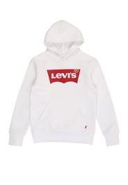 LEVI'S Felpa 'Batwing'  bianco / rosso