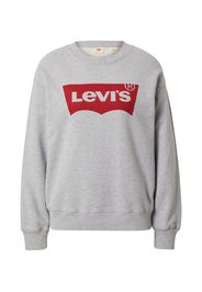 LEVI'S Felpa  grigio sfumato / rosso