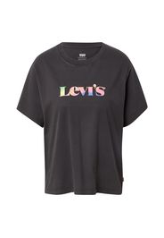 LEVI'S Maglietta  nero / rosa / verde chiaro / blu reale