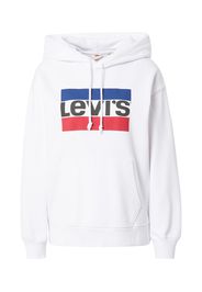 LEVI'S Felpa  bianco / nero / blu reale / rosso