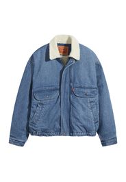 LEVI'S Giacca di mezza stagione 'RANCHER SHERPA TRUCKER'  blu denim