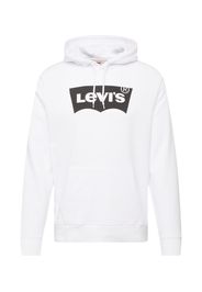 LEVI'S Felpa  bianco / nero