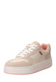 LEVI'S Sneaker bassa 'GLIDE'  sabbia / rosa / rosso / bianco