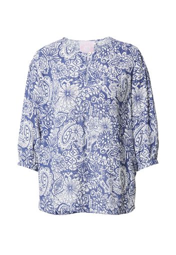 LIEBLINGSSTÜCK Camicia da donna 'Elouisa'  blu colomba / bianco