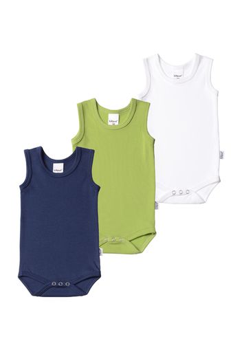 LILIPUT Tutina / body per bambino  blu notte / mela / bianco