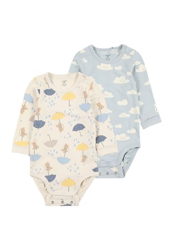 Lindex Tutina / body per bambino  blu pastello / giallo / pietra / bianco