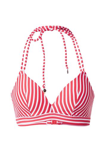 LingaDore Top per bikini  rosso / bianco