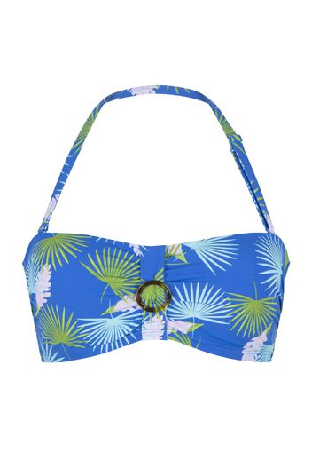 LingaDore Top per bikini  blu / verde / bianco