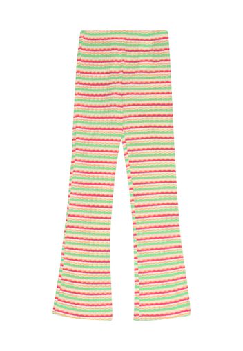Little Pieces Pantaloni 'SADIE'  pesca / rosa / bianco / verde chiaro
