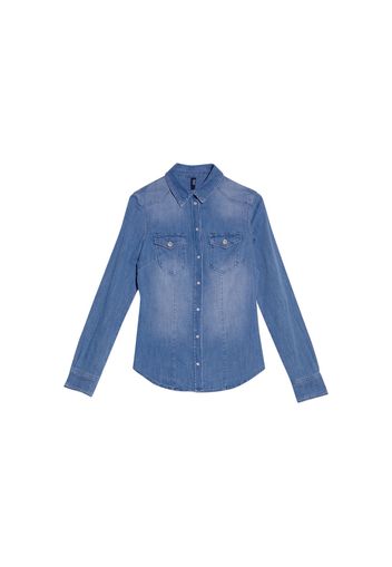 LIU JO JEANS Camicia da donna  blu denim