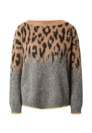 LIU JO JEANS Pullover 'GARZATA'  marrone / grigio / nero