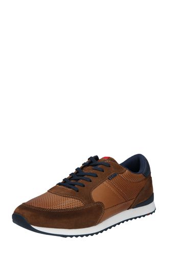 LLOYD Sneaker bassa 'Elard'  navy / caramello / camoscio