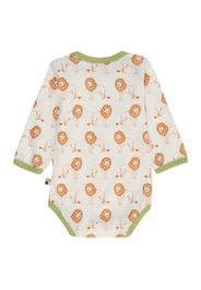 loud + proud Tutina / body per bambino  beige / oliva / arancione