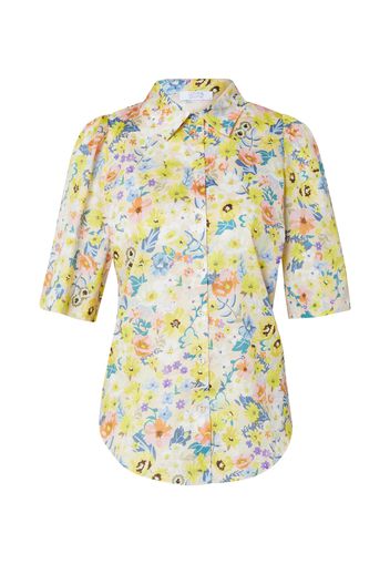 Love & Divine Camicia da donna 'Love'  giallo chiaro / azzurro / beige / lilla