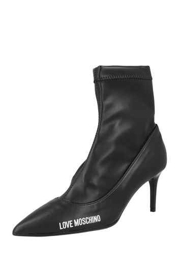 Love Moschino Stivaletto  nero / bianco