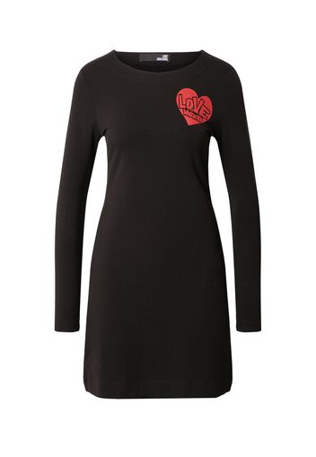 Love Moschino Abito  nero / rosso