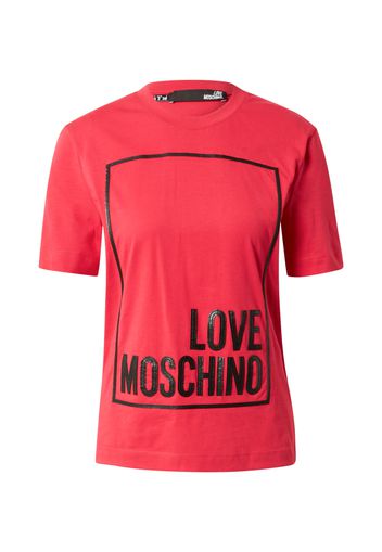 Love Moschino Maglietta  rosso / nero