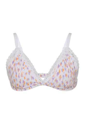 LSCN by LASCANA Reggiseno  lilla chiaro / arancione / bianco