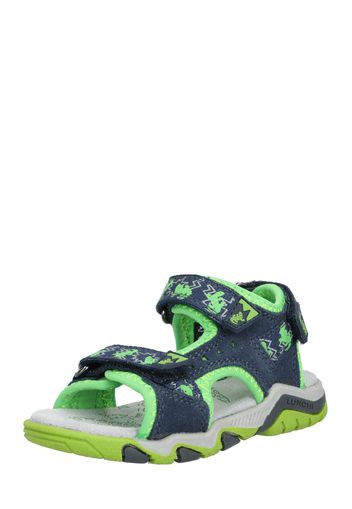 LURCHI Calzatura aperta 'Brian'  verde / navy