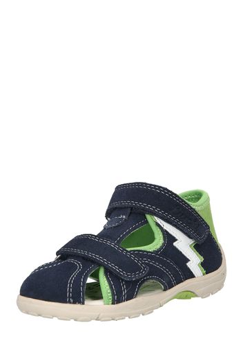 LURCHI Calzatura aperta 'MAVIO'  navy / bianco / verde chiaro