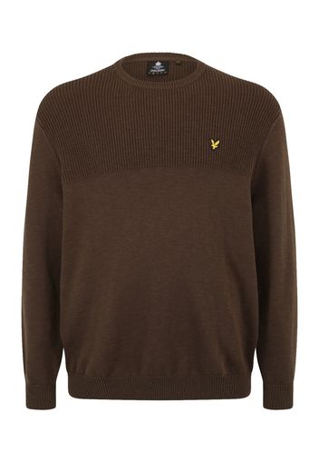 Lyle & Scott Big&Tall Pullover  marrone / giallo