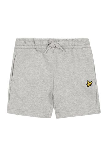 Lyle & Scott Pantaloni 'Classic'  grigio sfumato / nero / giallo