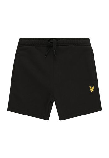 Lyle & Scott Pantaloni  nero / giallo