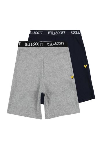 Lyle & Scott Pantaloni  navy / limone / grigio sfumato / nero